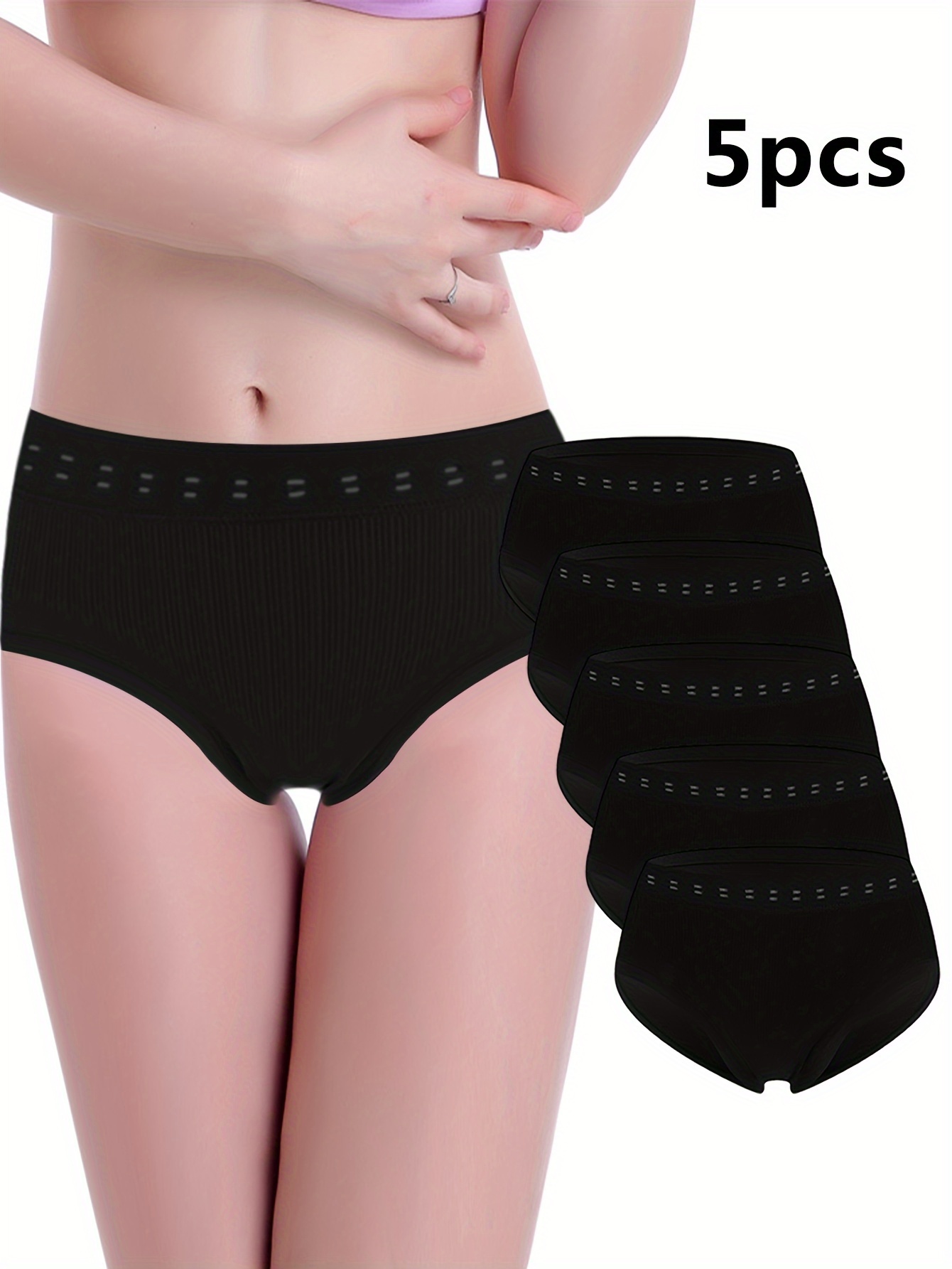 Women's Maternity Solid Underwear Cotton Medium Stretchy - Temu