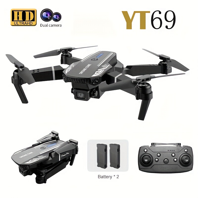 E99 Drone: Drone Plegable Doble Cámara Sd Regalo Perfecto - Temu