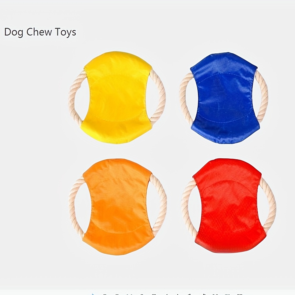 Juego de 3 discos voladores para perros azules, corales y verdes, juguetes  interactivos de entrenamiento de frisbee duraderos, flotantes, suaves