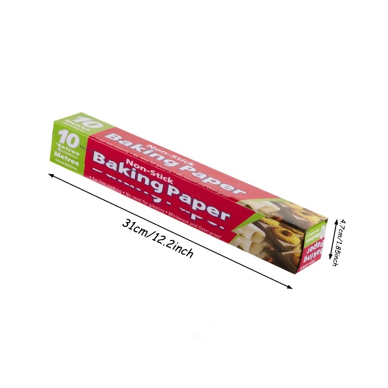 30cm X 10m Parchment Paper Roll Paper Oil-absorbing Heat-resistant