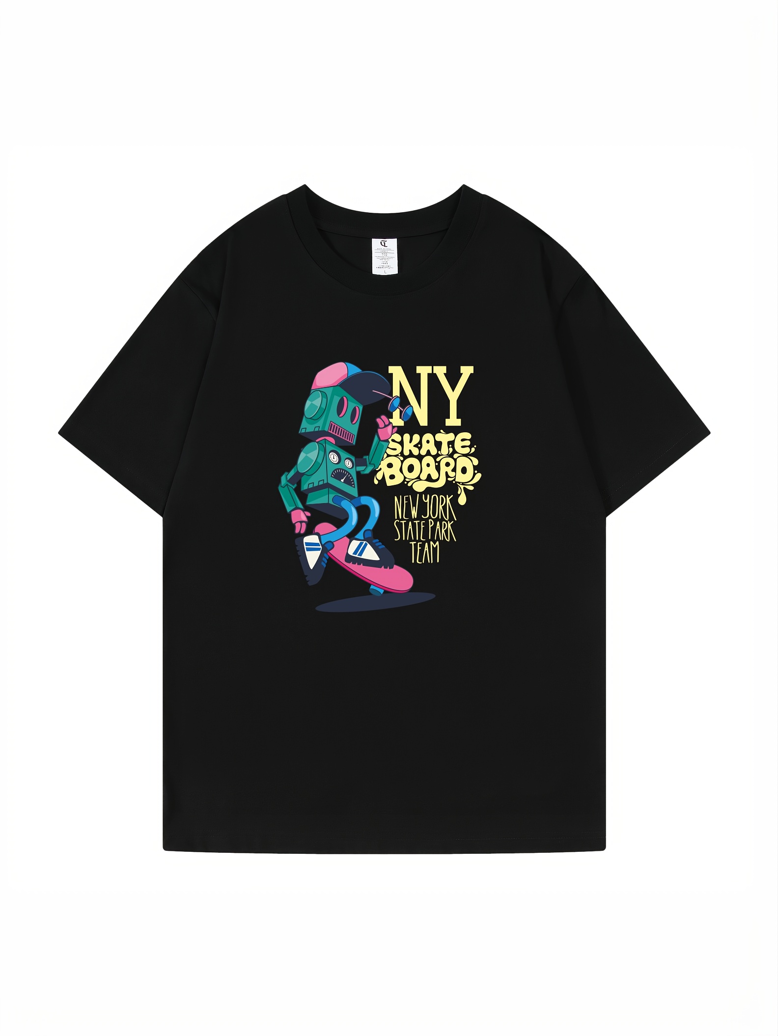 : I Skate New York Skateboard New York City State T-Shirt :  Clothing, Shoes & Jewelry