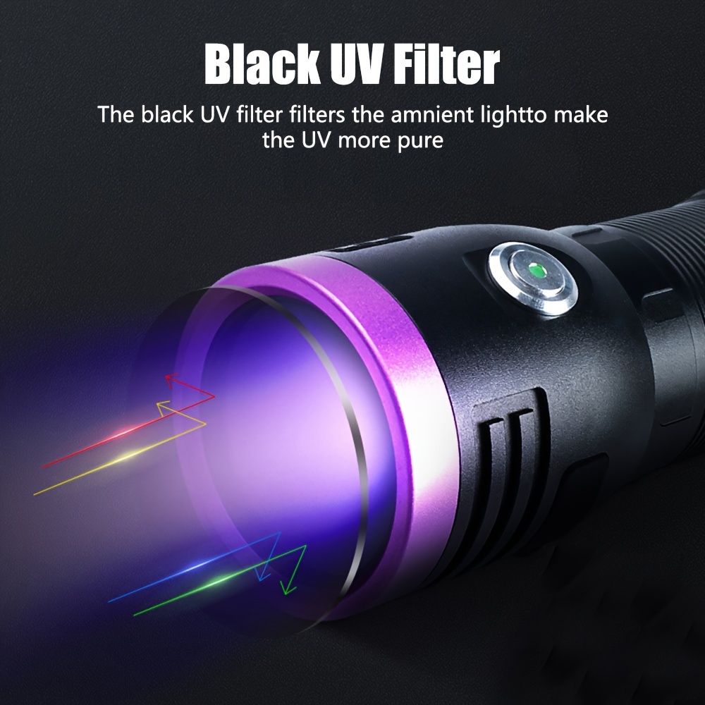 Linterna Ultravioleta LED Recargable