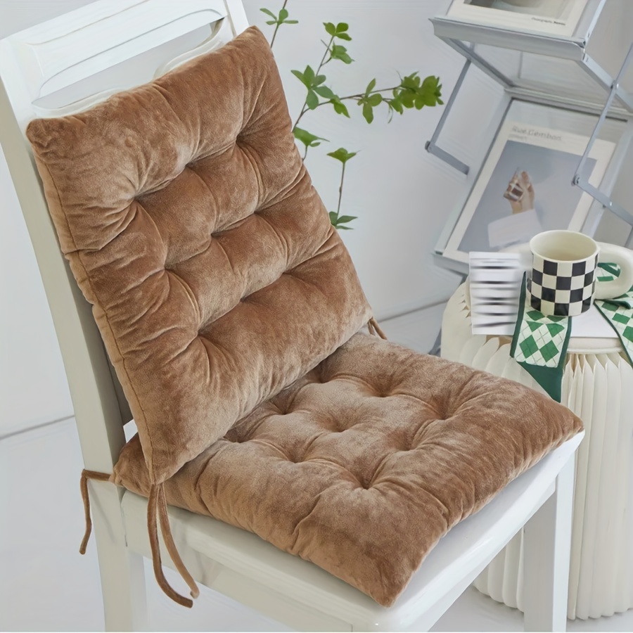 Winter Warm Crystal Velvet Floor Mats Office Chair Cushions - Temu