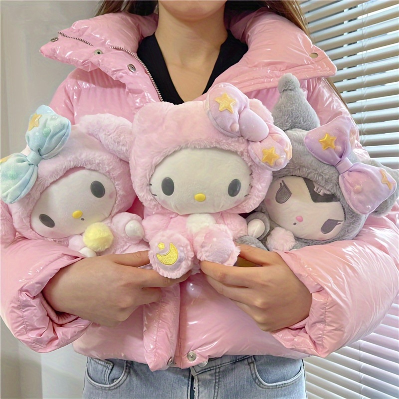 1pc Nouveau Jouet En Peluche HelloKitty Tie Dye Kuromi Melody Cinnamon Dog  Doll Cadeau D'anniversaire Pour Petite Amie Jouets Cadeaux - Temu Canada