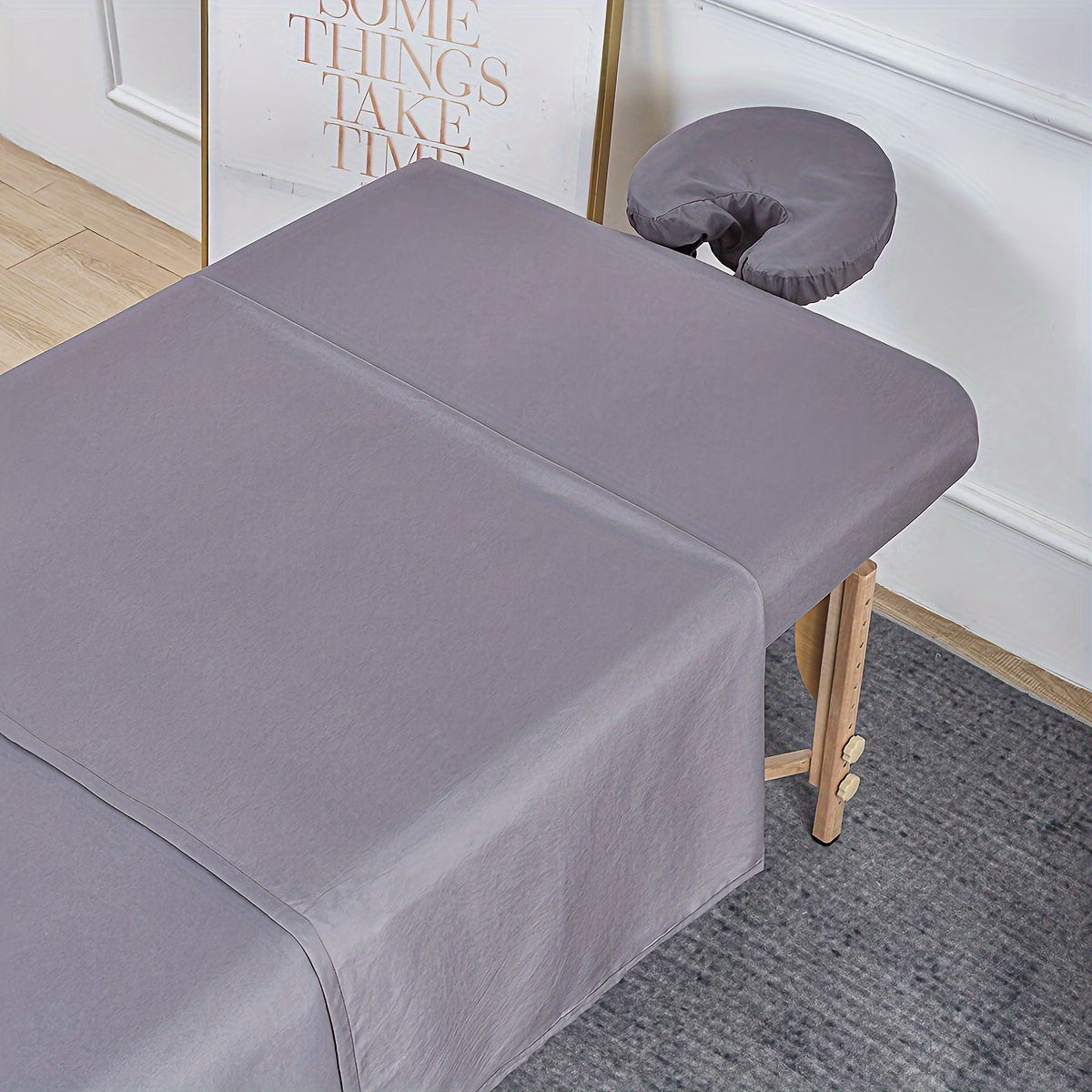 Spa Massage Table Pad Face Cradle Set Soft And - Temu