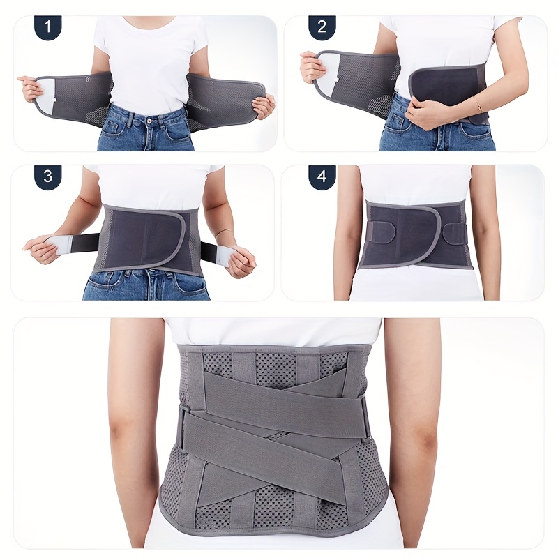 T TIMTAKBO 2.0 Version Lower Back Brace For Pain Relief, Back Brace For  Lifting At Work, Back Brace For Herniated Disc And Sciatica, Back Support  Belt