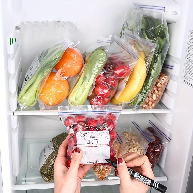 Reusable Airtight Bag Thickening Refrigerator Storage Frozen Sub-Packaging  Bag