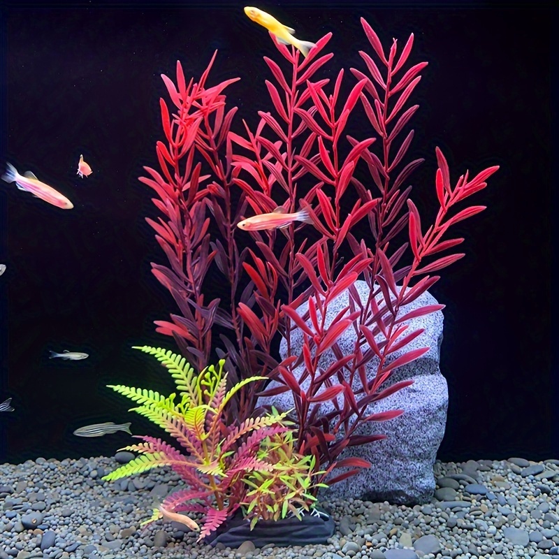 Fish Tank Plastic Seaweed Decoration Simulation Water Grass - Temu  Philippines