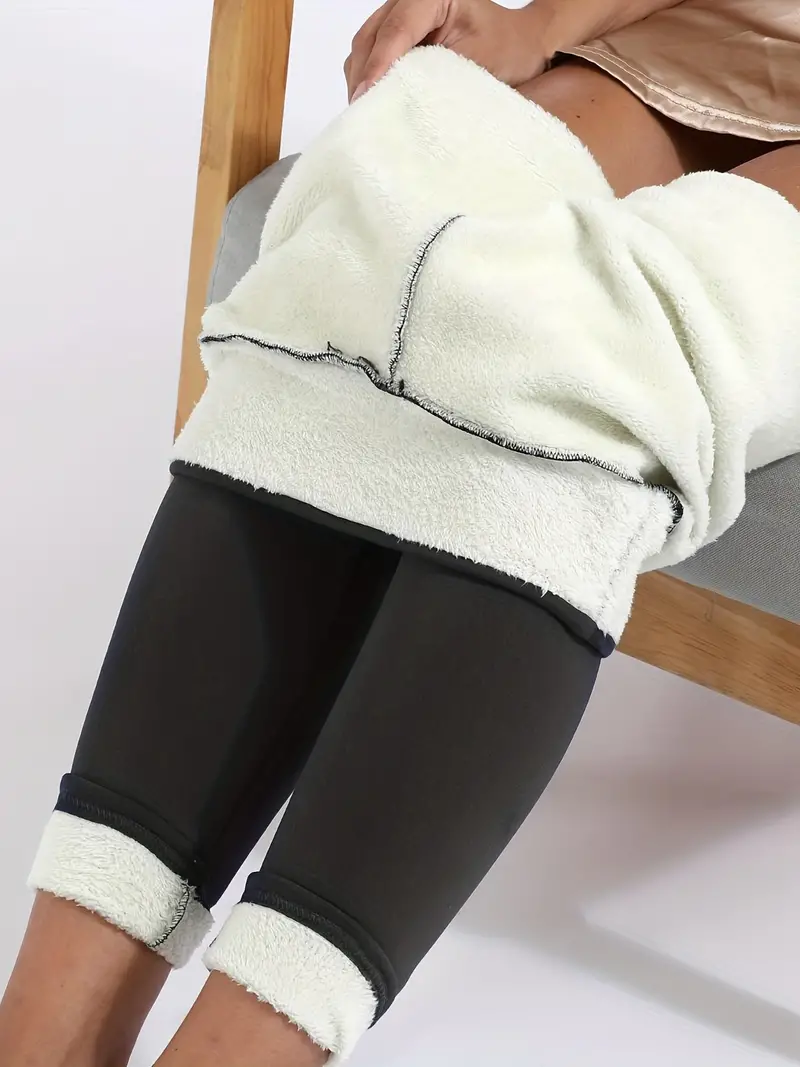 Winter Leggings Women Warm Pants High Waist Skinny Thick Velvet