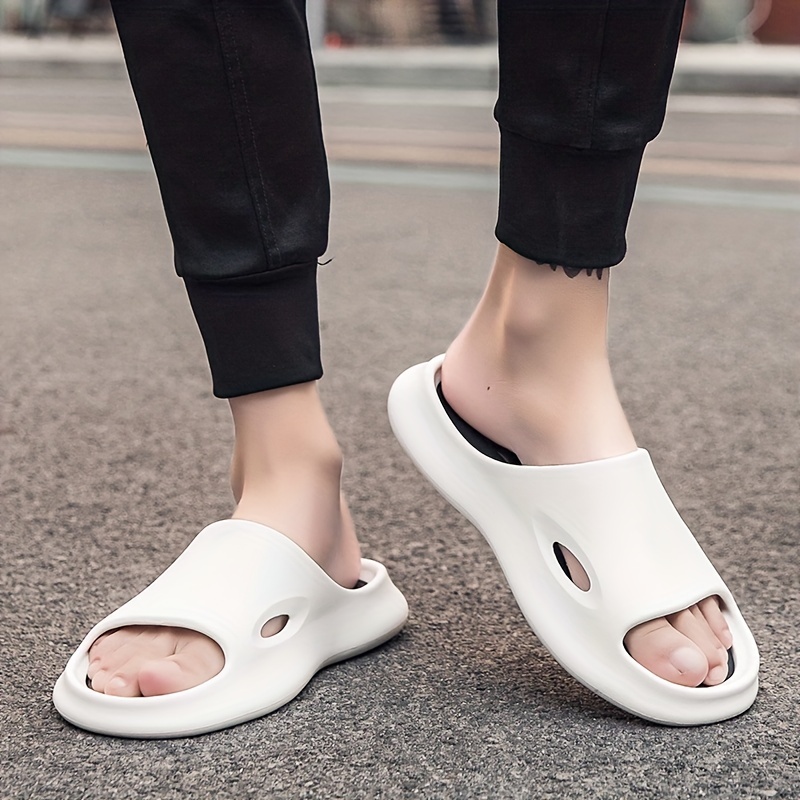 Men's Lightweight Quick Drying Slides for Bathroom Beach