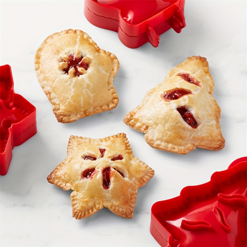 Dough Presser Pocket Pie Mold, Fall Mini Hand Pie Molds, Christmas Pie  Decoration, Baking Tools, Kitchen Gadgets - Temu