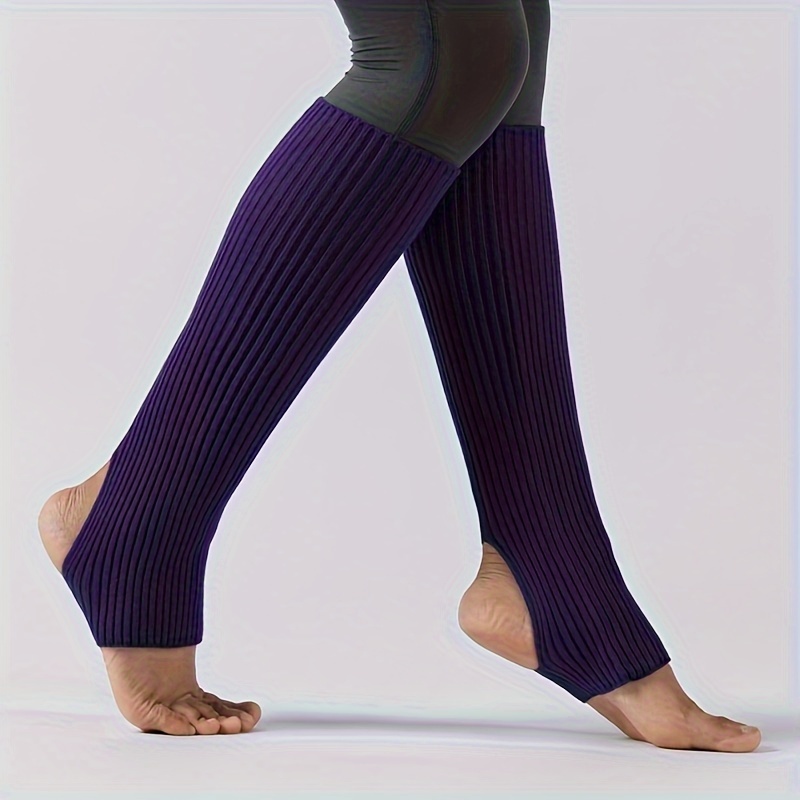 Women Stirrup Leg Warmers Boot Cuffs Socks Ballet Dance Socks Yoga Latin  Boot Cuffs Socks for Women and Girls