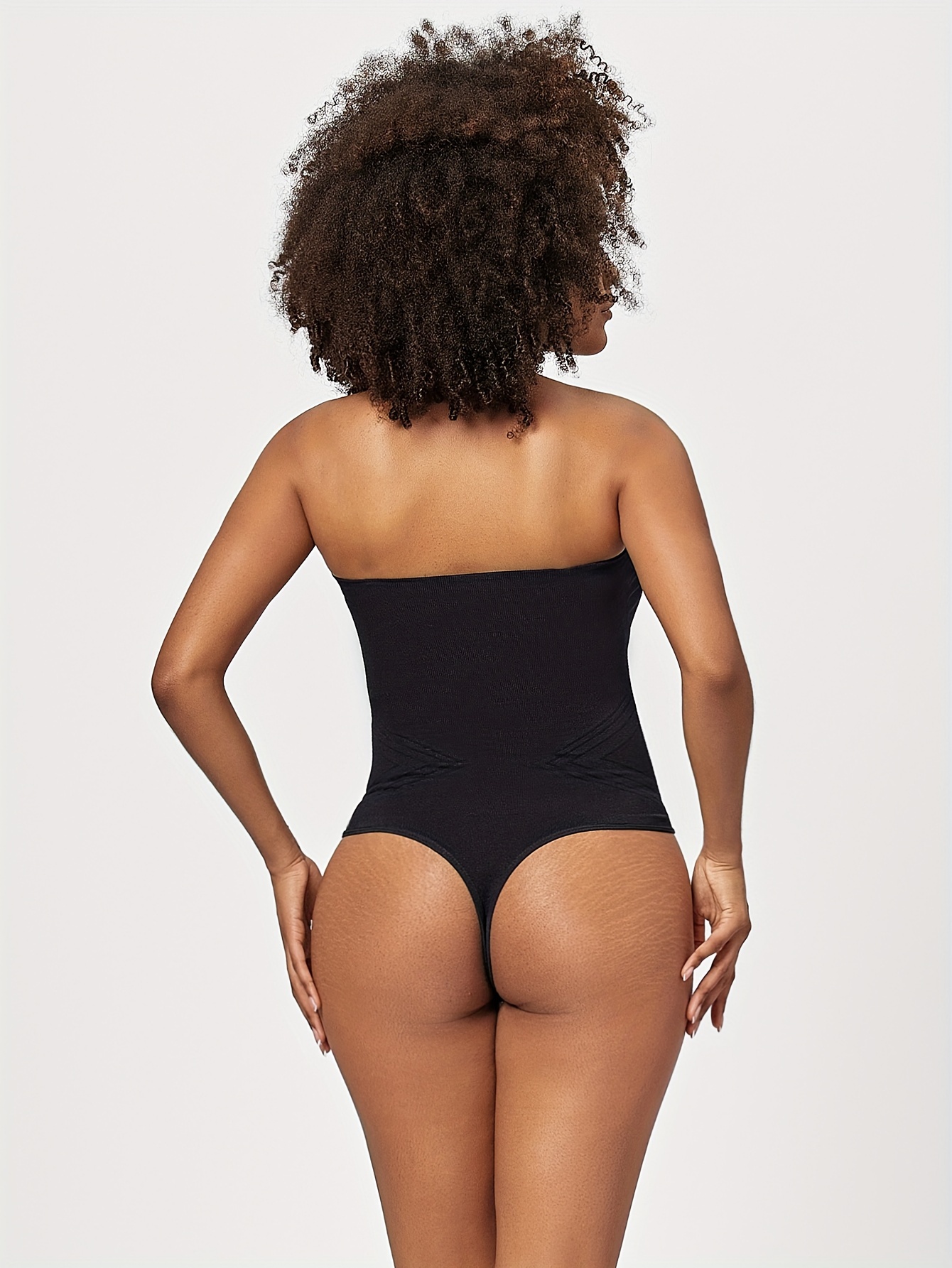 Body Modelador Sem Alças Para Mulheres Tanga, Modelador De Corpo Com Alças  Removíveis Para Baixo Do Vestido, Modelador De Corpo Compressivo Com  Controle De Barriga, Blusa Modeladora Modeladora Com Potencial Para Levantar