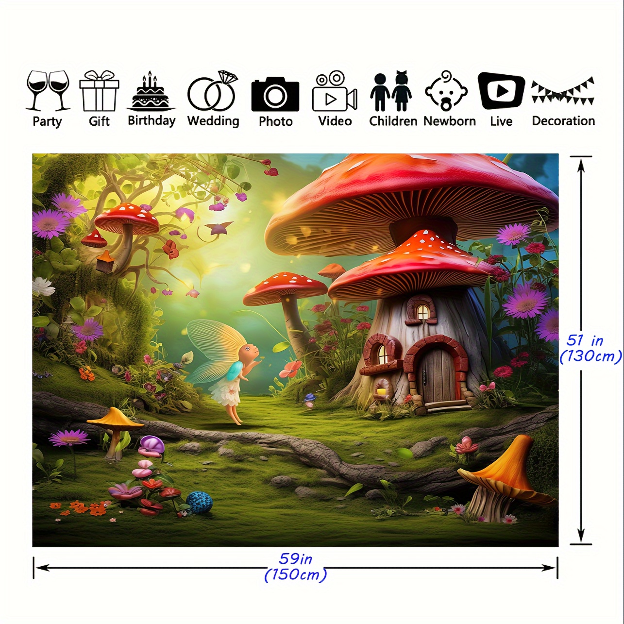 Enchanted Garden - Mushroom