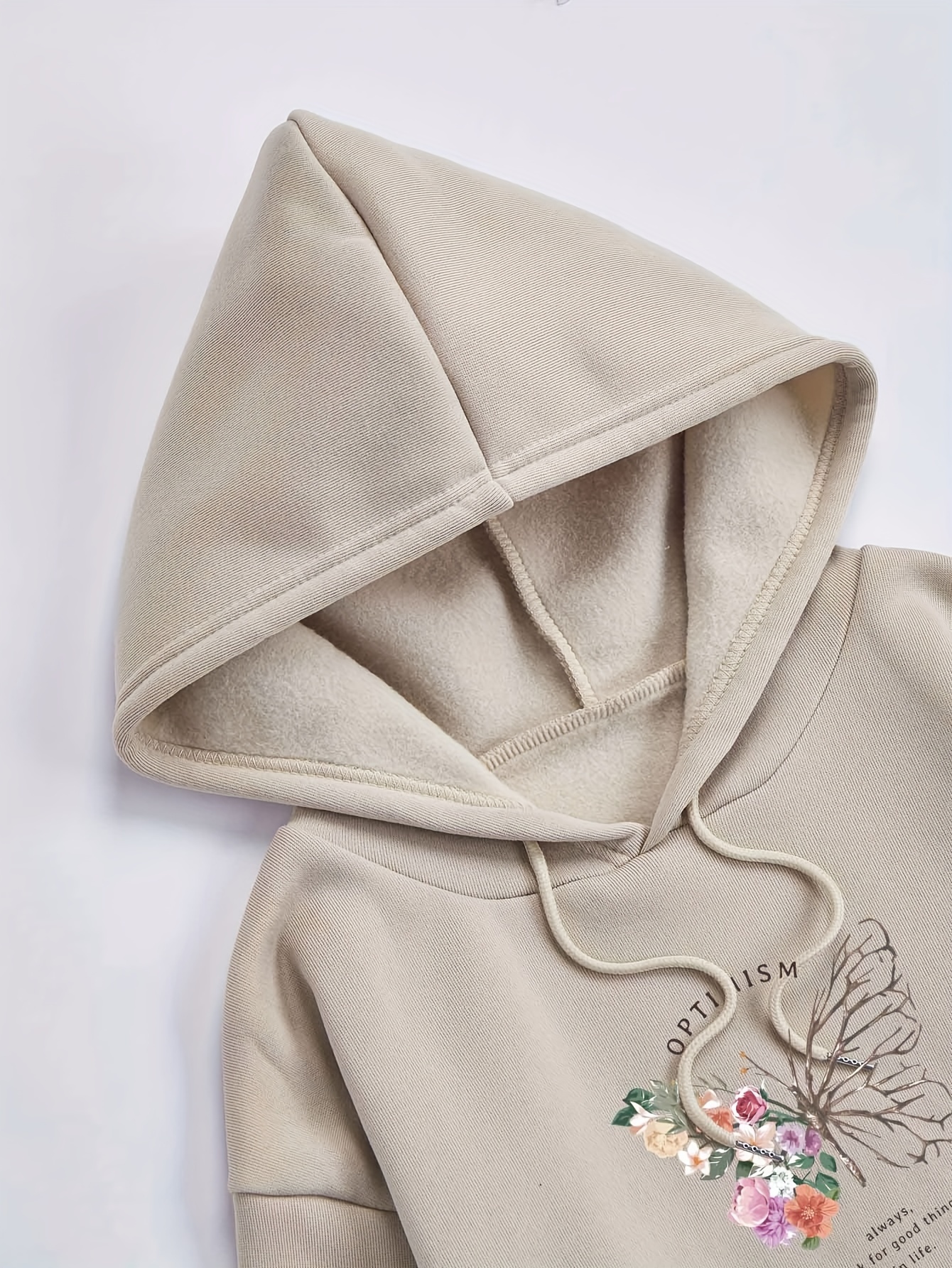 Sudadera de algodón estampado con capucha - Prêt-à-Porter 1AF383