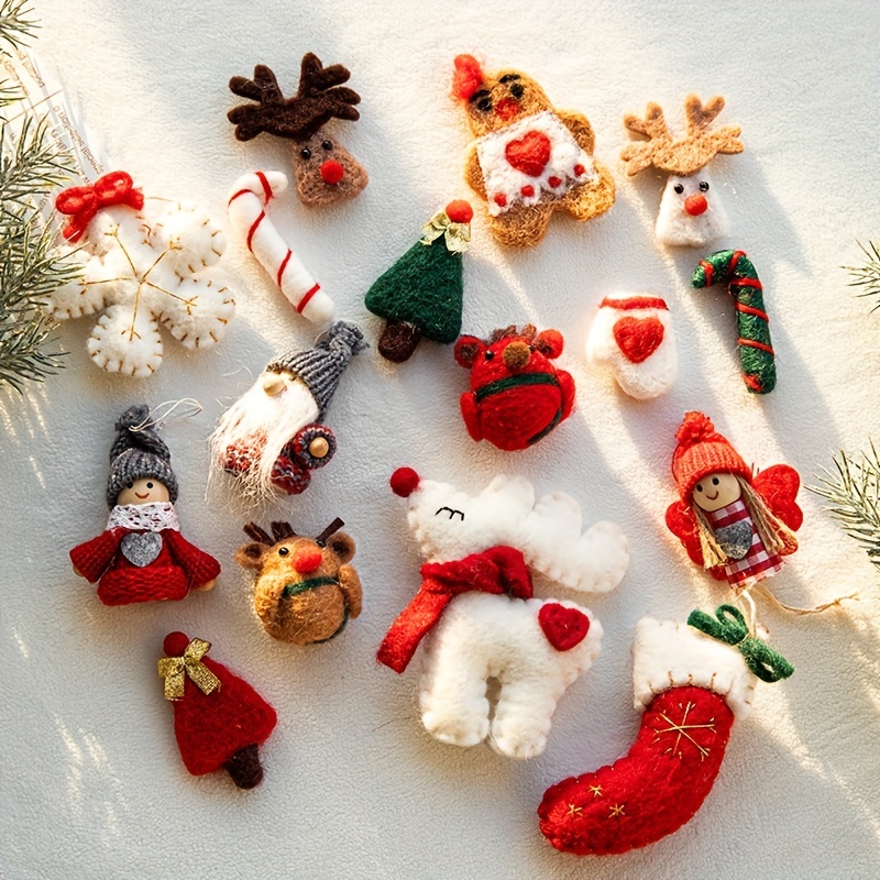 Hanging Christmas Boots Pendant Creative Decorative Plush - Temu