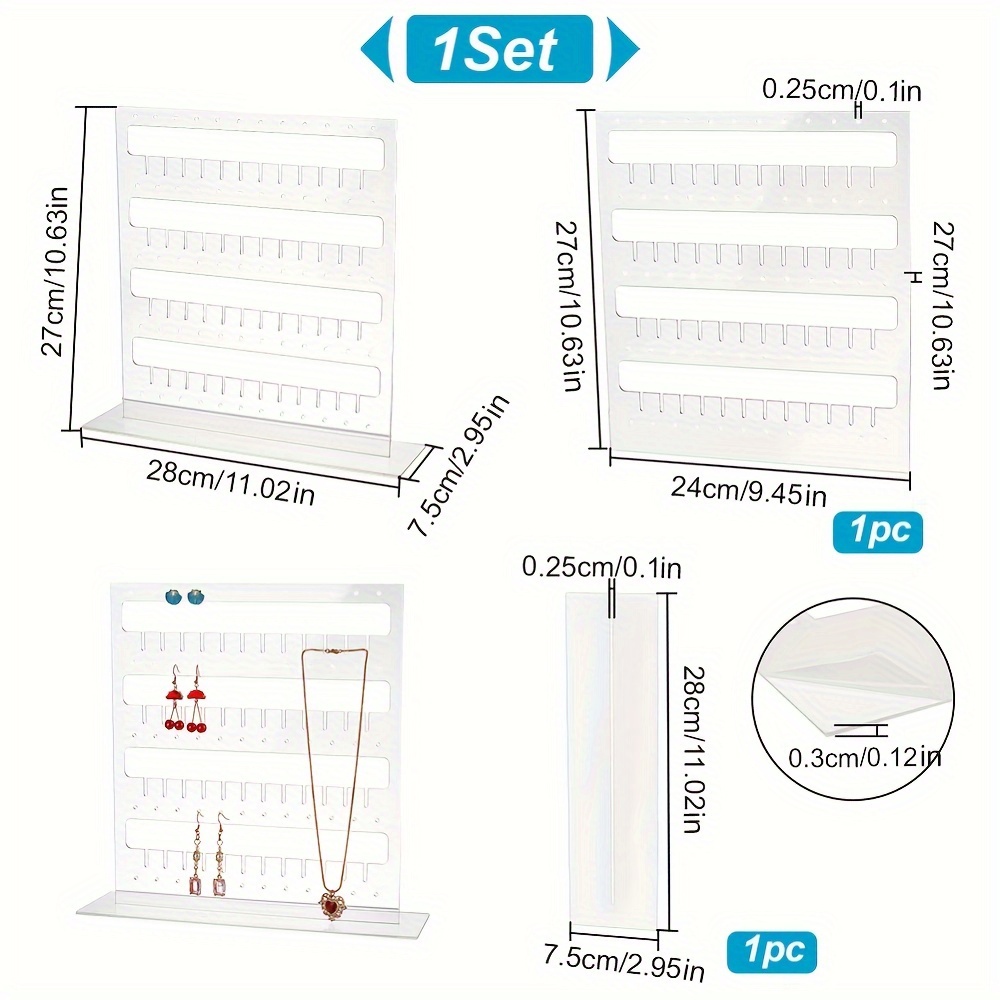 Espositore Gioielli In Acrilico 1 Pezzo Espositore Gioielli - Temu Italy