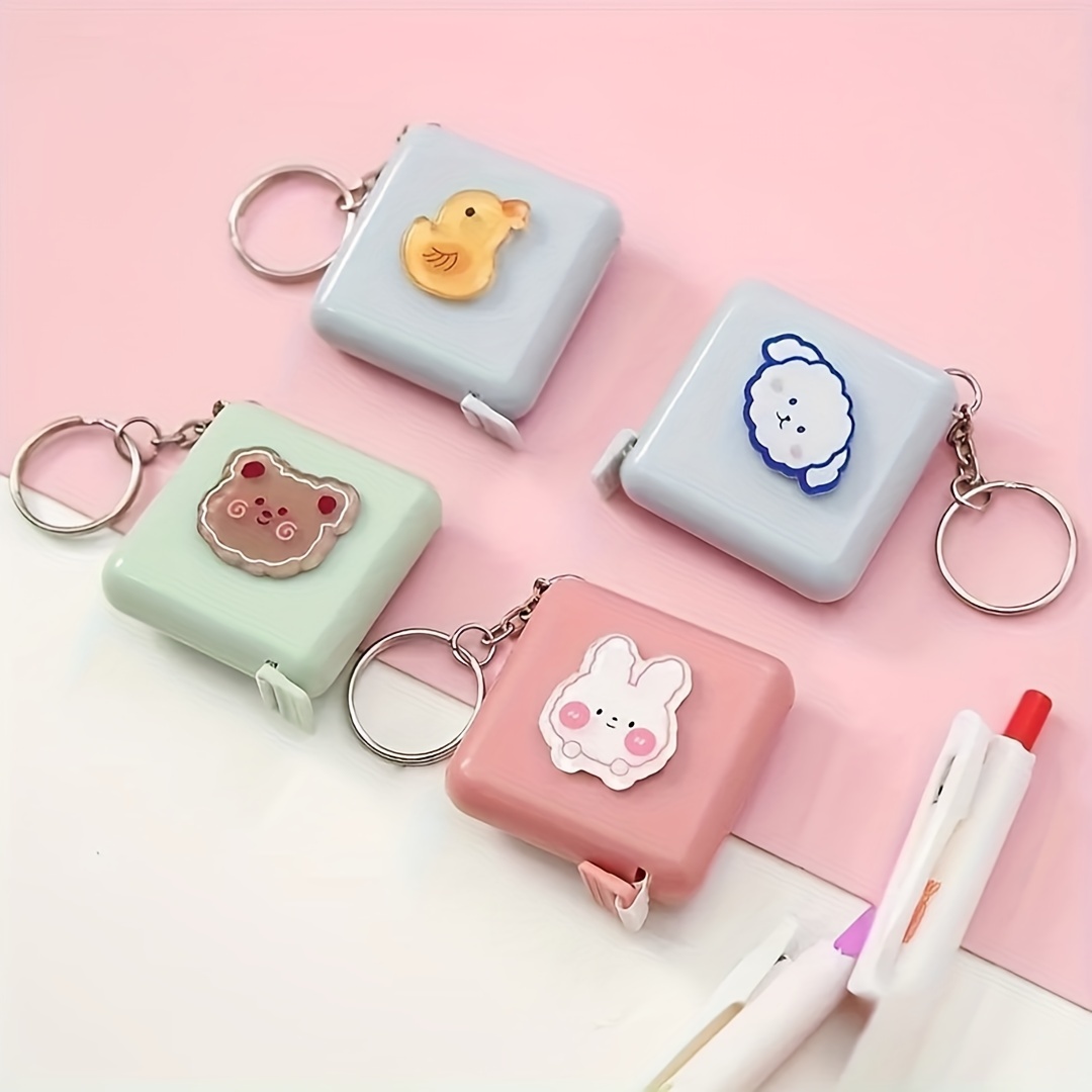 1pc Cute Compact Plastic Body Measuring Tape With Measurements Including  Bust, Hips, Waist, Height, Ideal For Sewing Tailor Seamstress