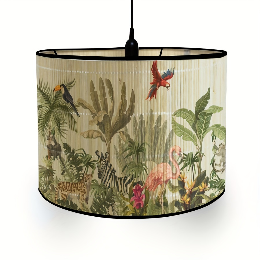 (wire Not Included) Christmas Decoration Bamboo Lamp Shade - Temu