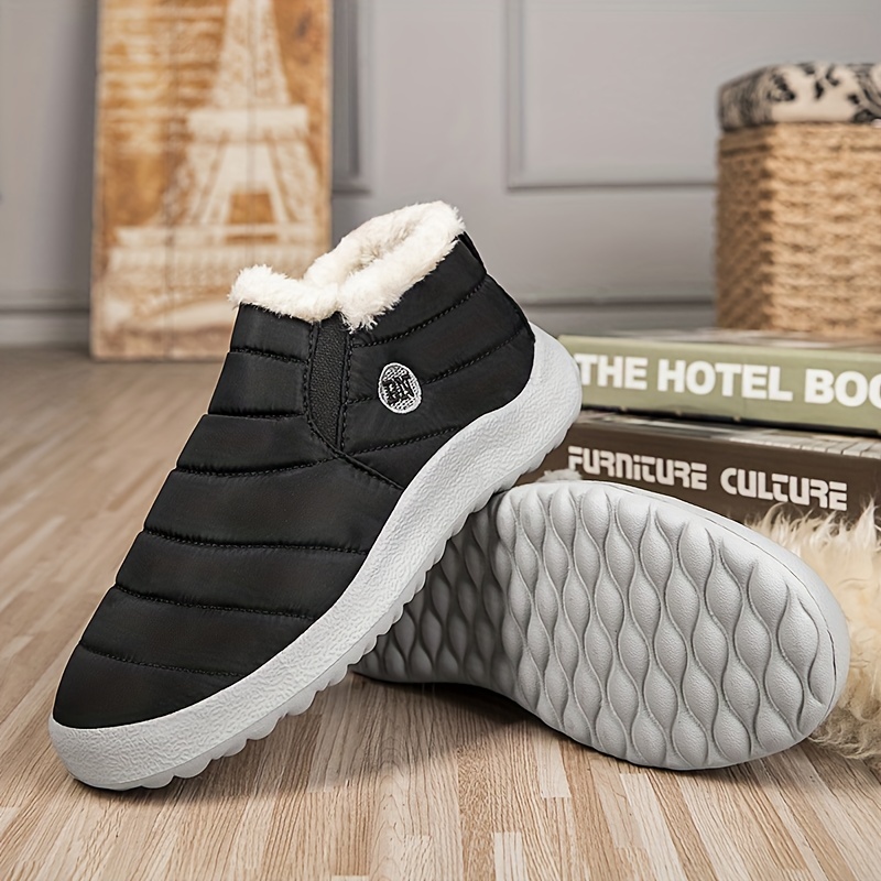 Men's Warm Snow Boots with Comfortable Lining