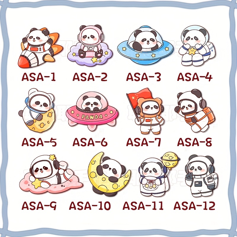 Cute Panda Refrigerator Sticker Room Decor Home Decor Temu Australia