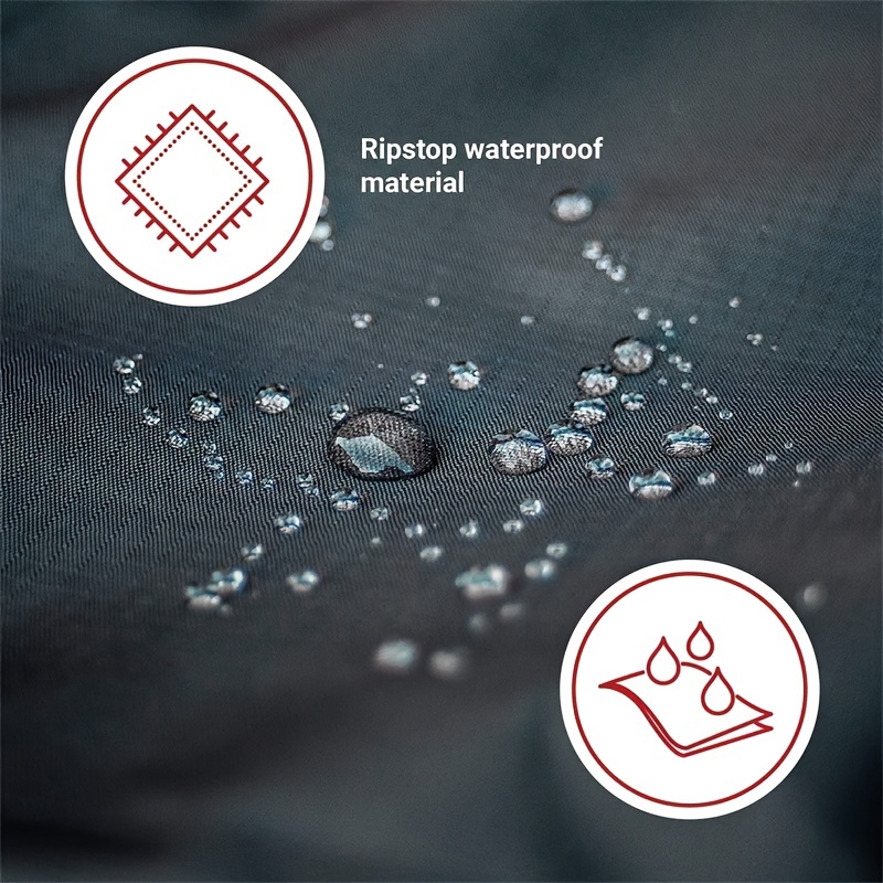 Utv Cover Waterproof Heavy Oxford Cloth Utv Covers With Full - Temu