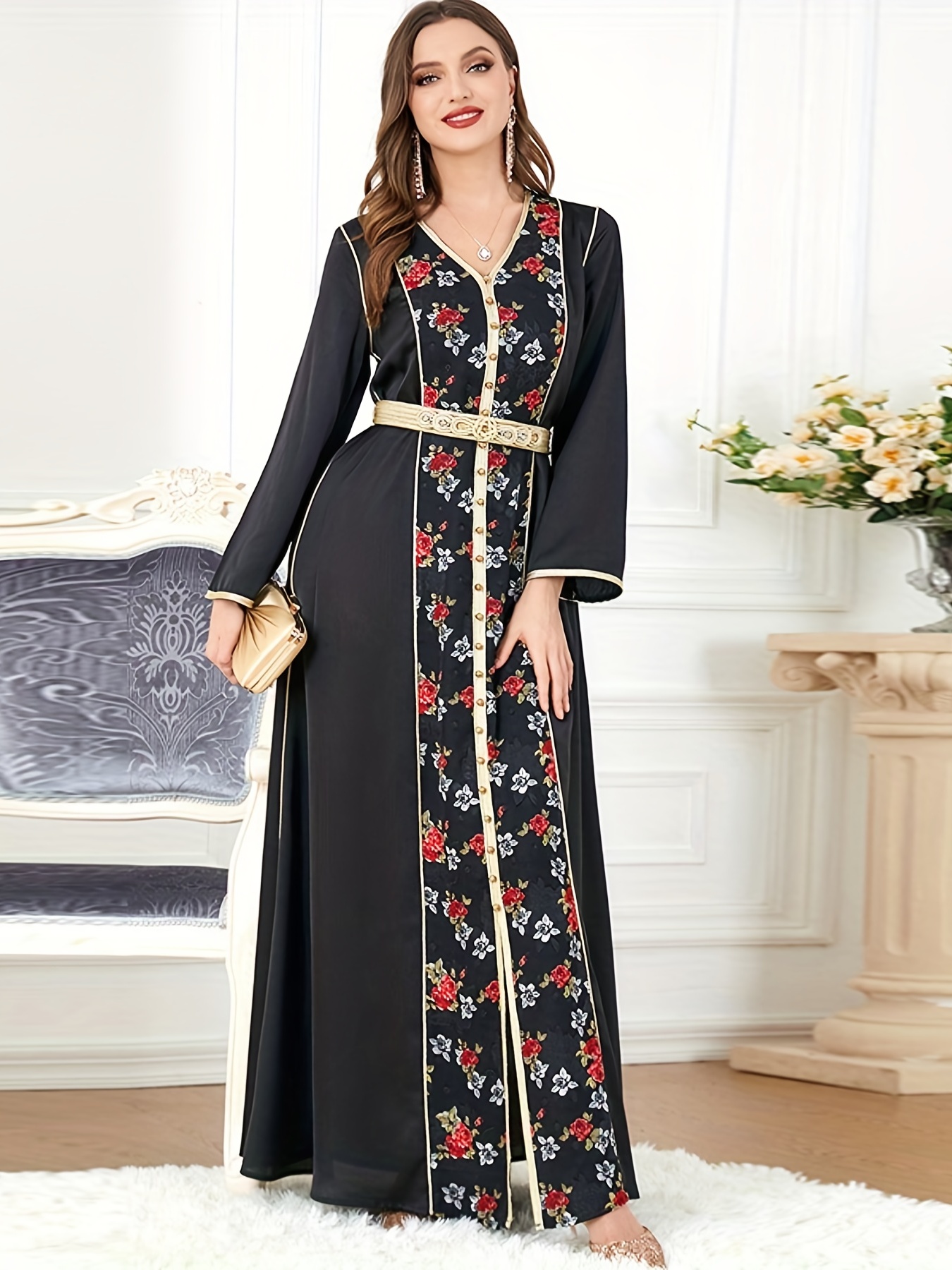 Faizam Collection Women Ethnic Dress Black Dress - Buy Faizam