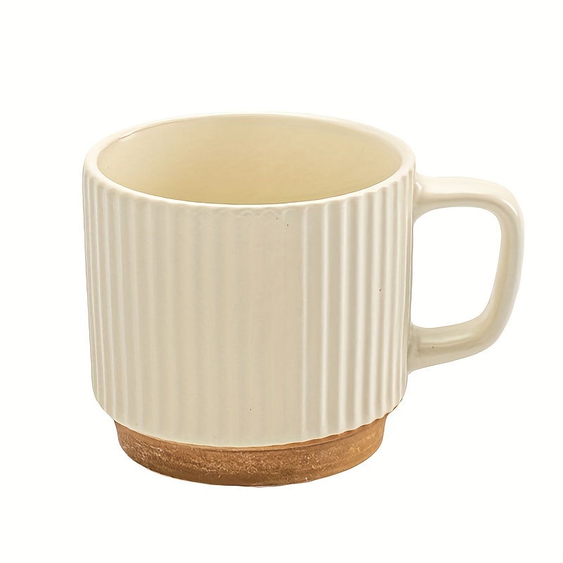 13oz Green Glazed Ceramic Tea Mug With Tea Bag Holder - Buy 13oz