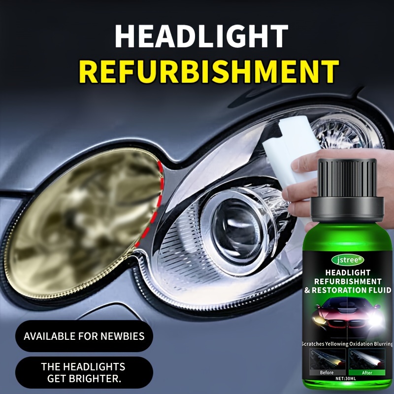 Auto Headlight Polishing Scratch Remover Repair Fluid Maintenance Polish  Liquid