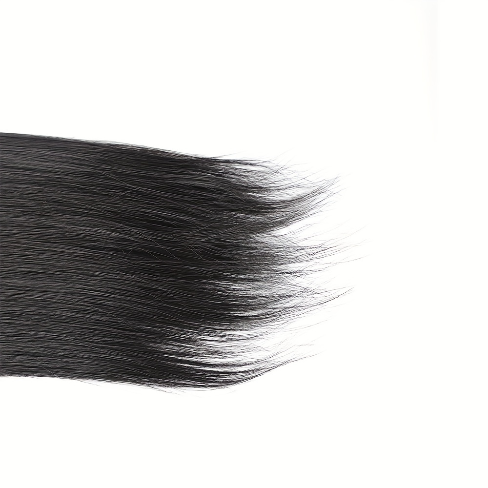 Silky Straight Synthetic Drawstring Ponytail