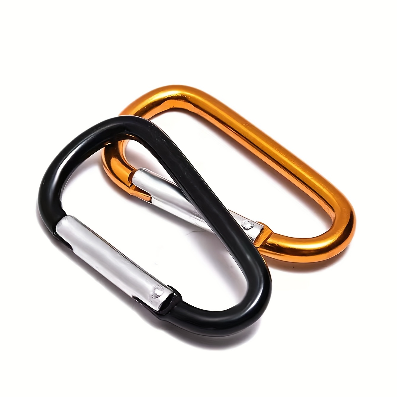 Aluminum Alloy Carabiner Random Color Outdoor D shaped - Temu