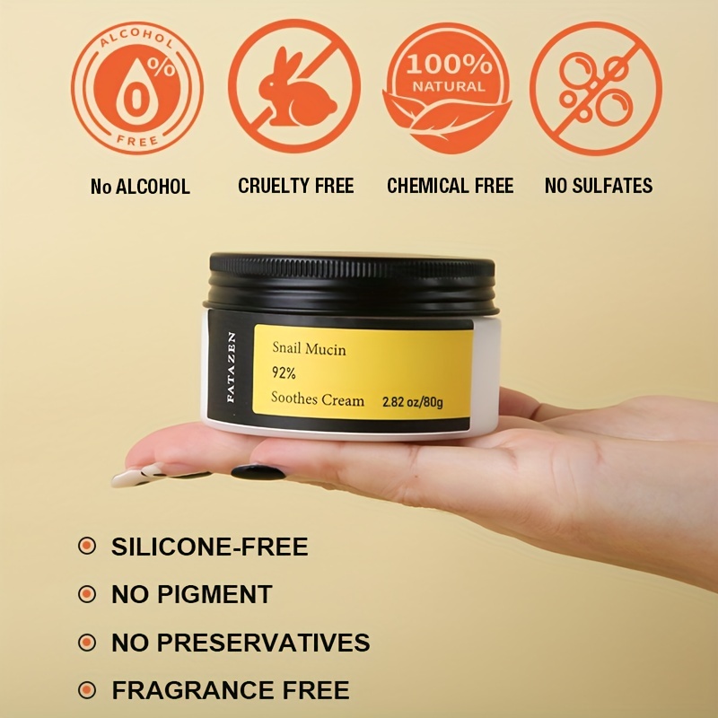 Hydrating Face Cream for Anti-Aging with Snail Mucin