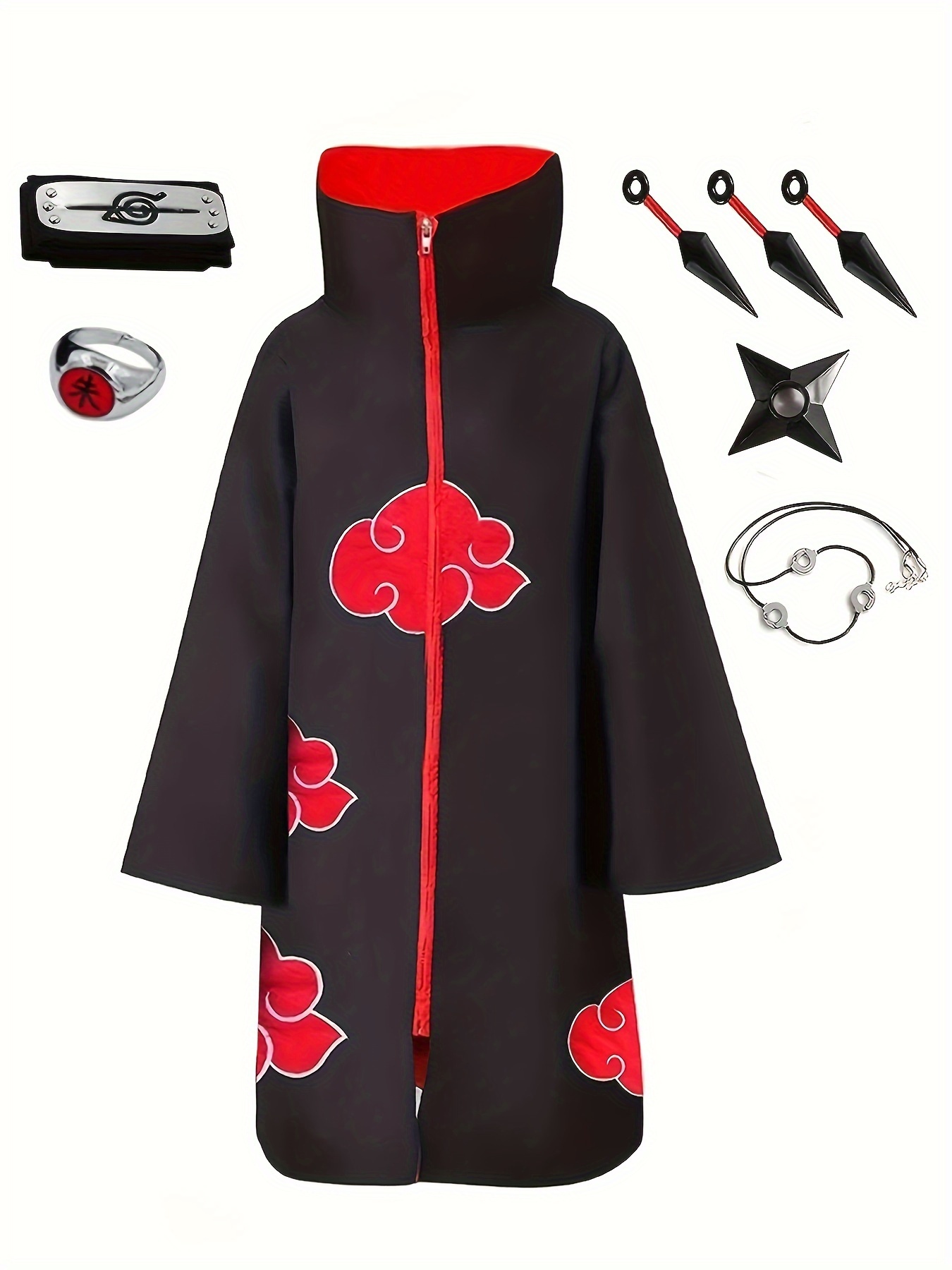 Halloween Adult Kids Anime Heroes - Luffy Red Coat Cosplay Cosutme Festival  Perform Cosplay Costume
