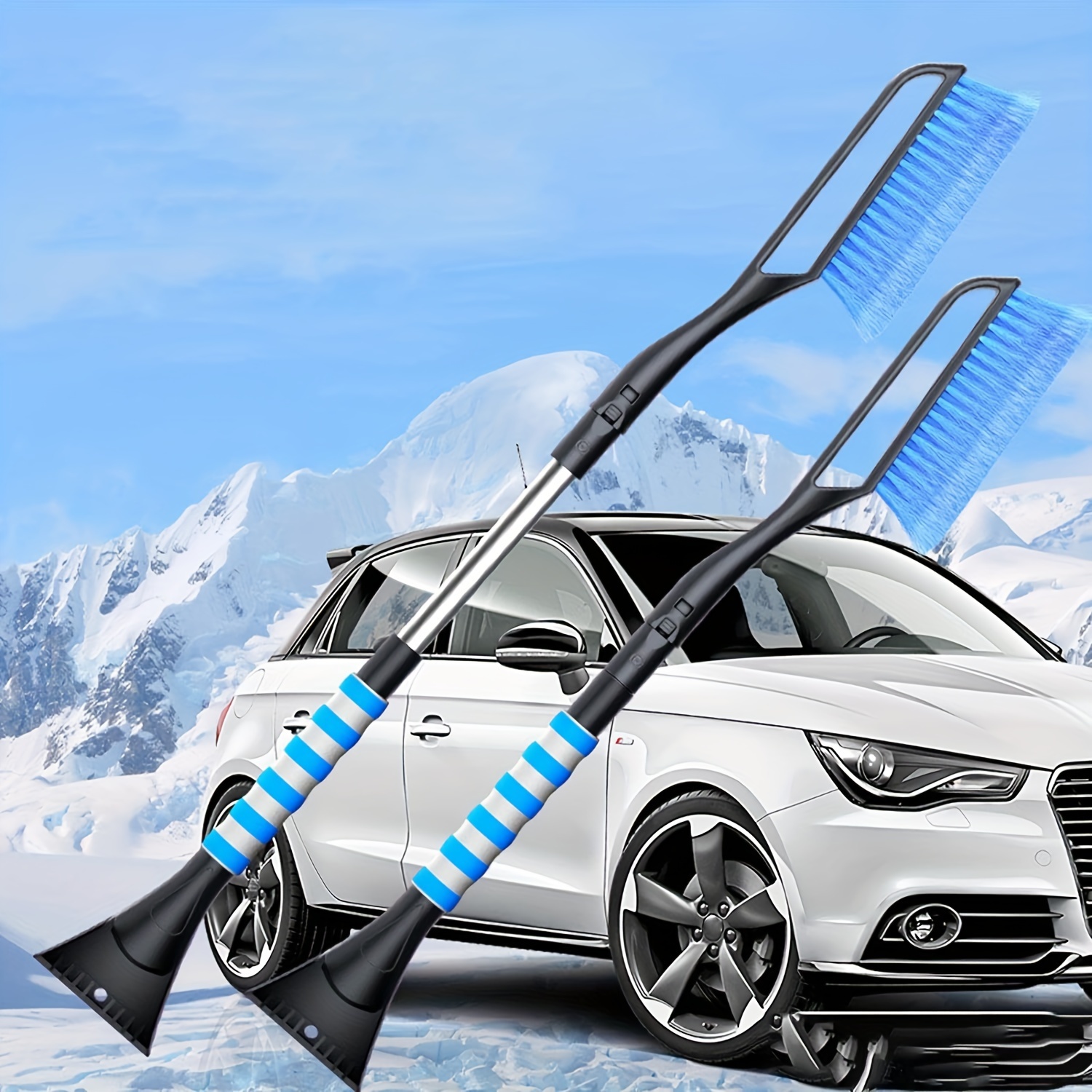 Chaies Auto Schaber Schneebürste – Multifunktionale Schneebürste