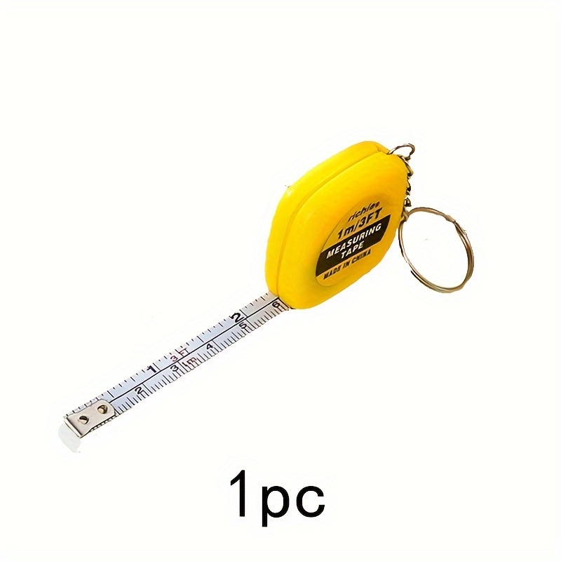Portable Measuring Ruler Keychain Men Automatic Telescopic - Temu
