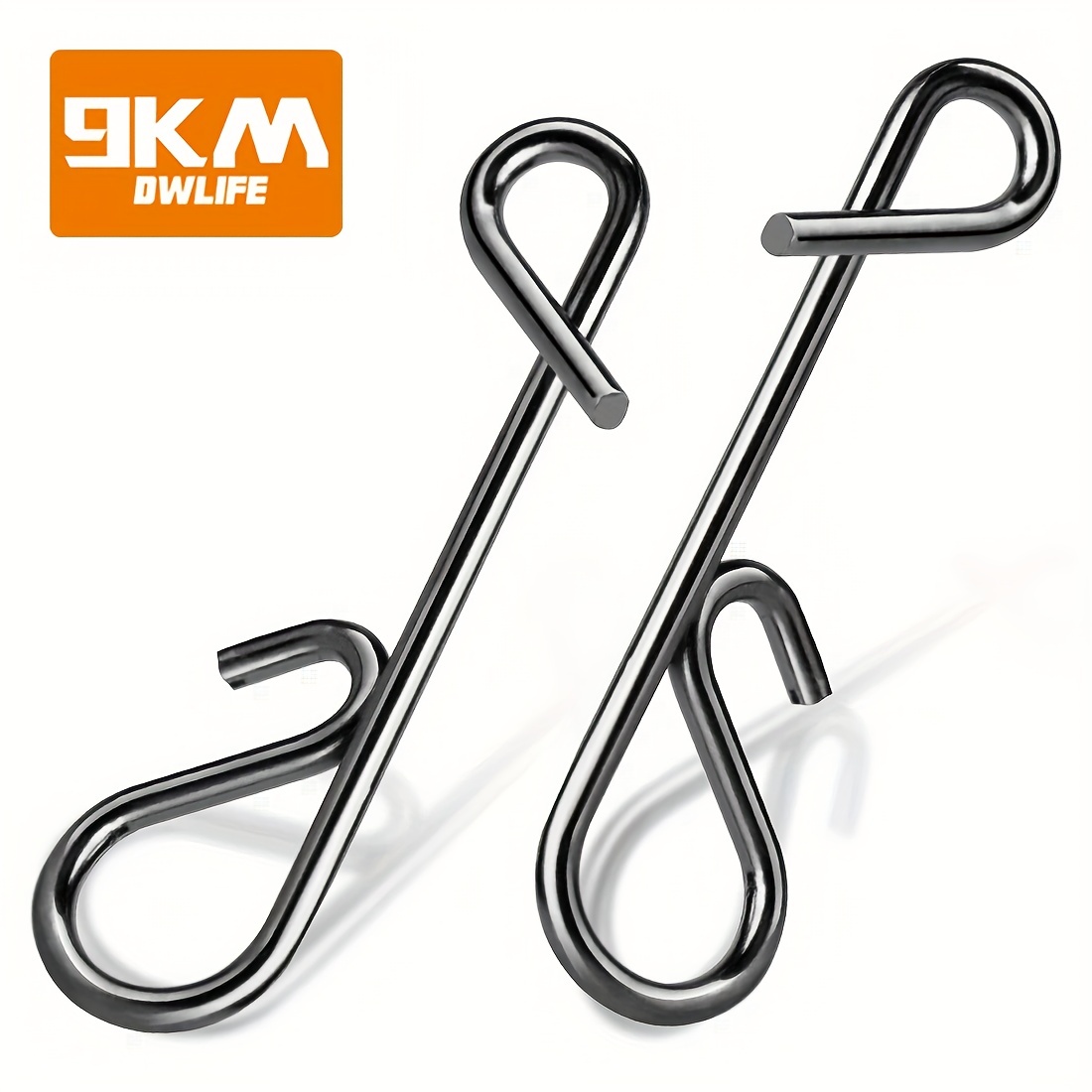 Fishing Clip Power Clips 50~200Pcs Stainless Steel Fishing Snaps For  Saltwater 