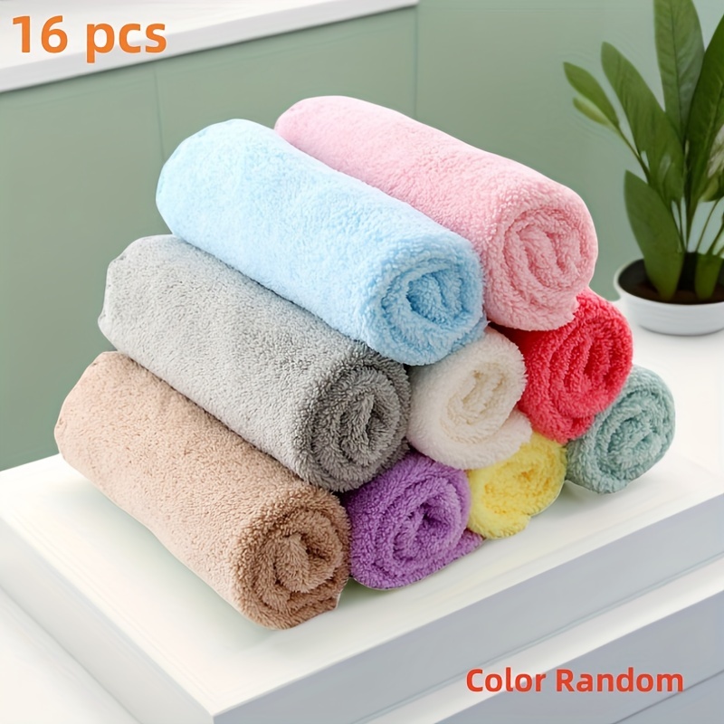 Soft Wash Cloths Bathroom Washcloths For Body And Face Table - Temu