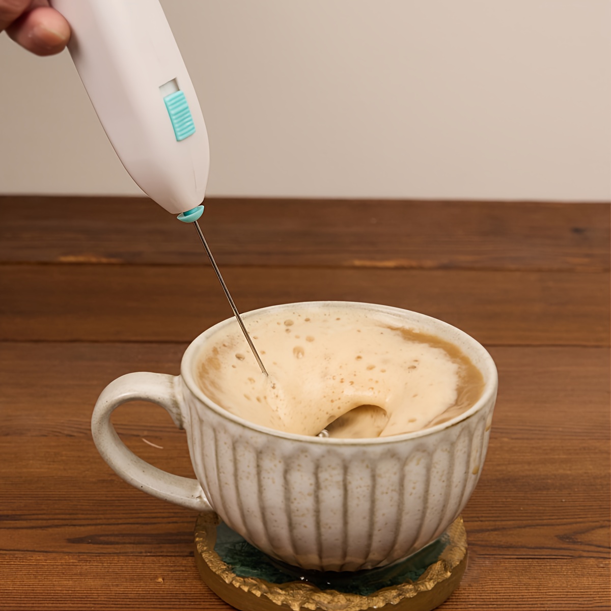 Electric Handheld Frother, Egg Beater, Mixer, Coffee Blender (Battery Not  Included)
