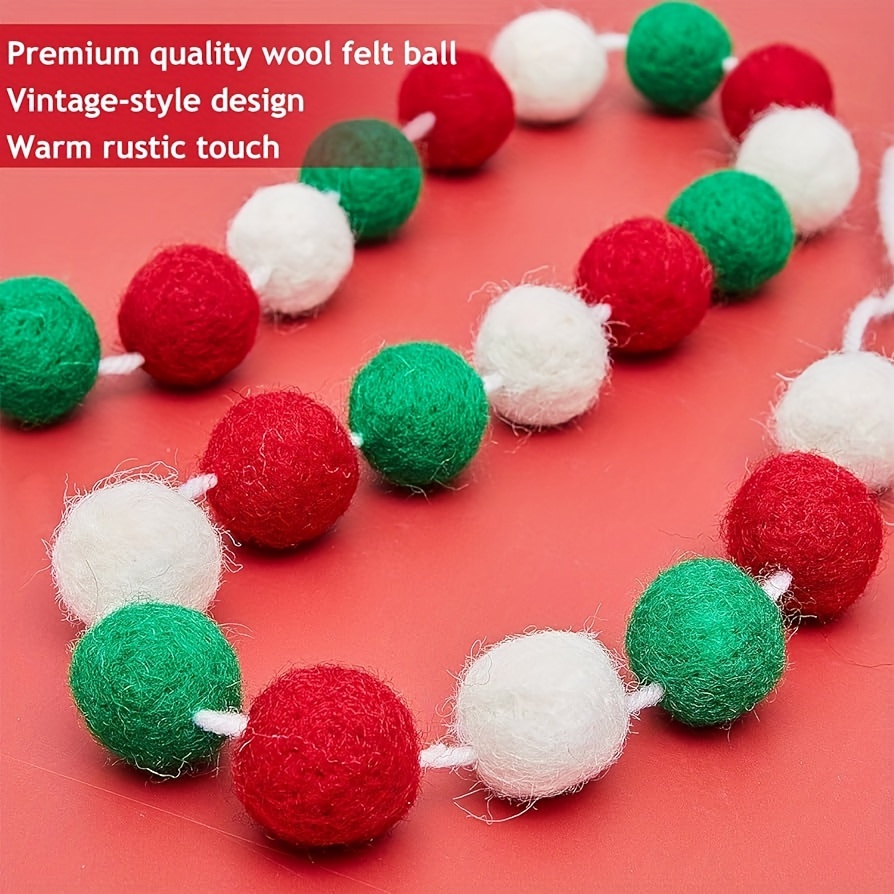 Balls felt Balls Wool Felt Balls multicolor Flocking Balls - Temu