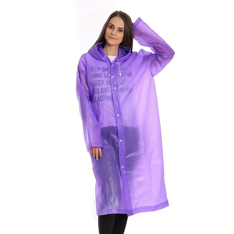 1pc Reusable Raincoat for Outdoor Activities