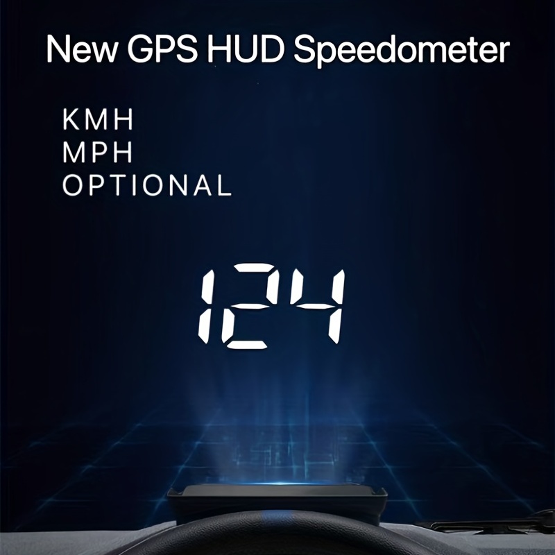 Hd Car Head-up Display With Gps Speedometer: Enhance Your Driving  Experience! - Temu Sweden