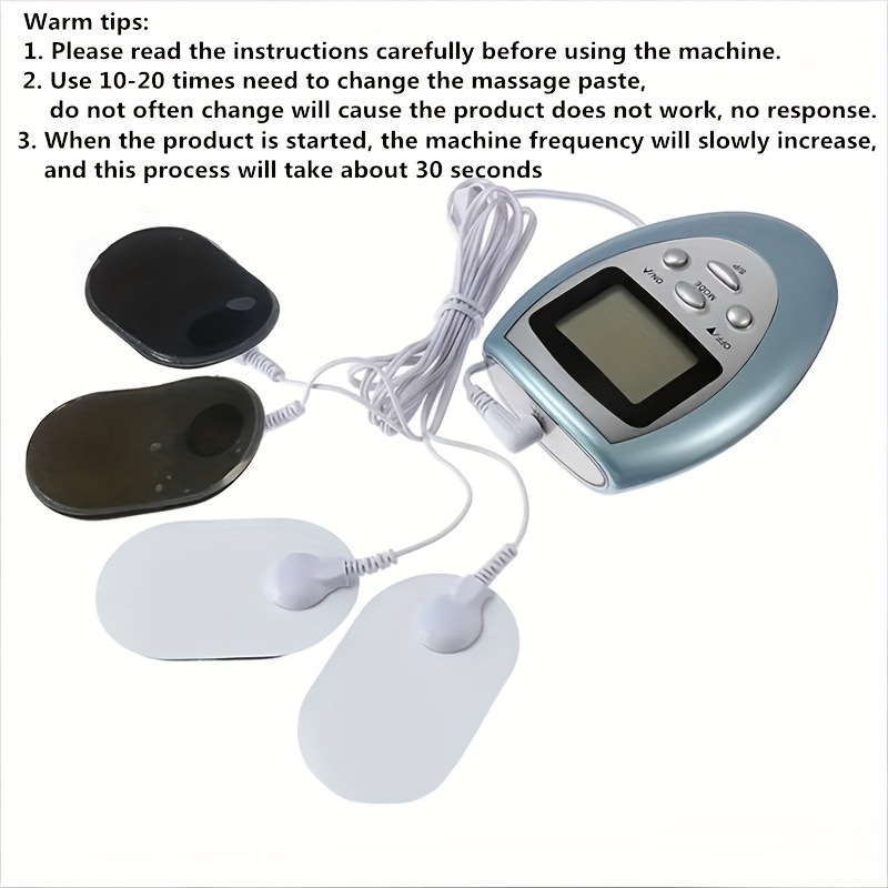 Electrical Nerve Stimulation Pulse Massager Digital Massage Machine for  Body