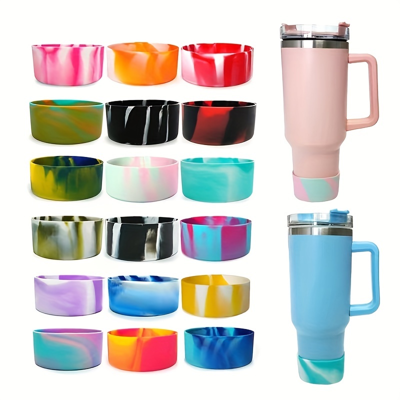 Non slip Silicone Tumbler Cup Cover With Protective Sleeve - Temu