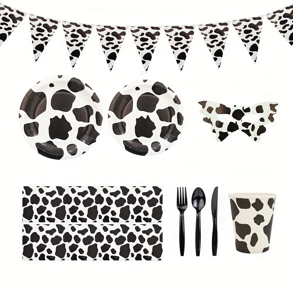 Cow Print Party Decorations