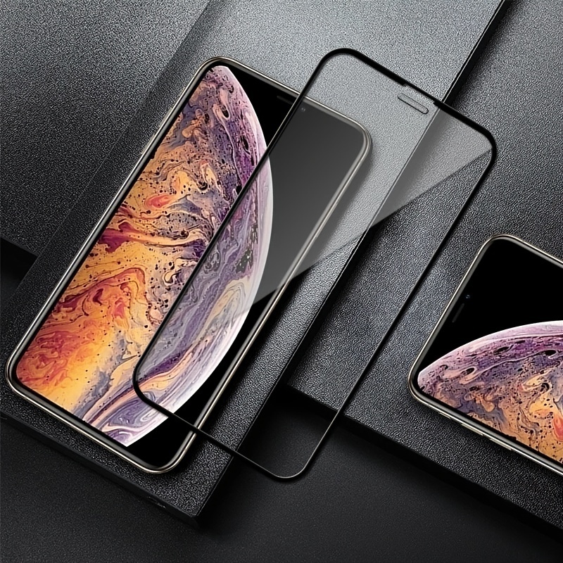 3Pcs Protectores De Pantalla Para IPhone X XS XR - Temu Chile