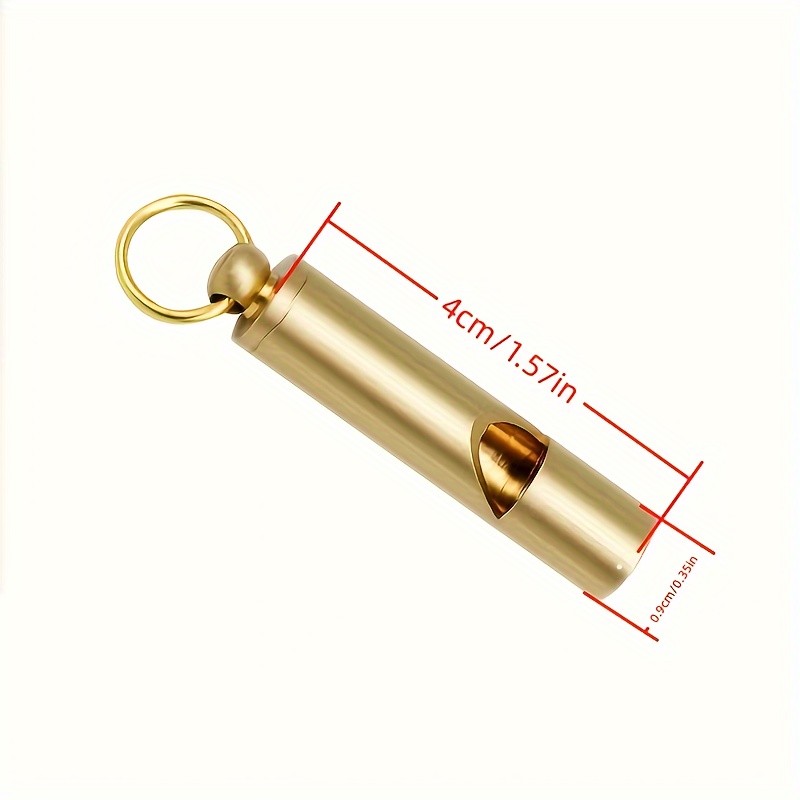 Outdoor Survival Whistle Keychain Camping Emergency Tool