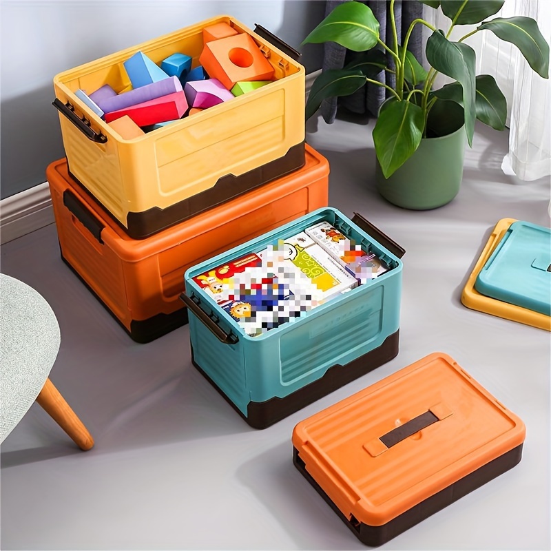 Household Storage Box Finishing Box Portable Luggage - Temu