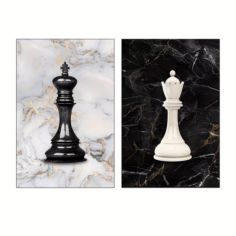 Chess Pieces - NEW art games POSTER