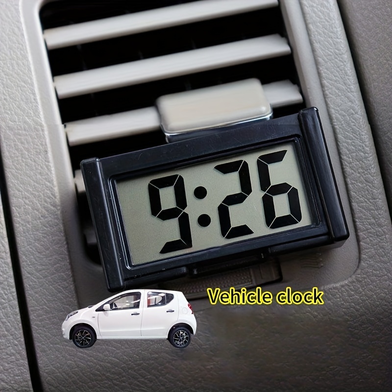 Mini horloge numérique électronique pour voiture,  – Grandado