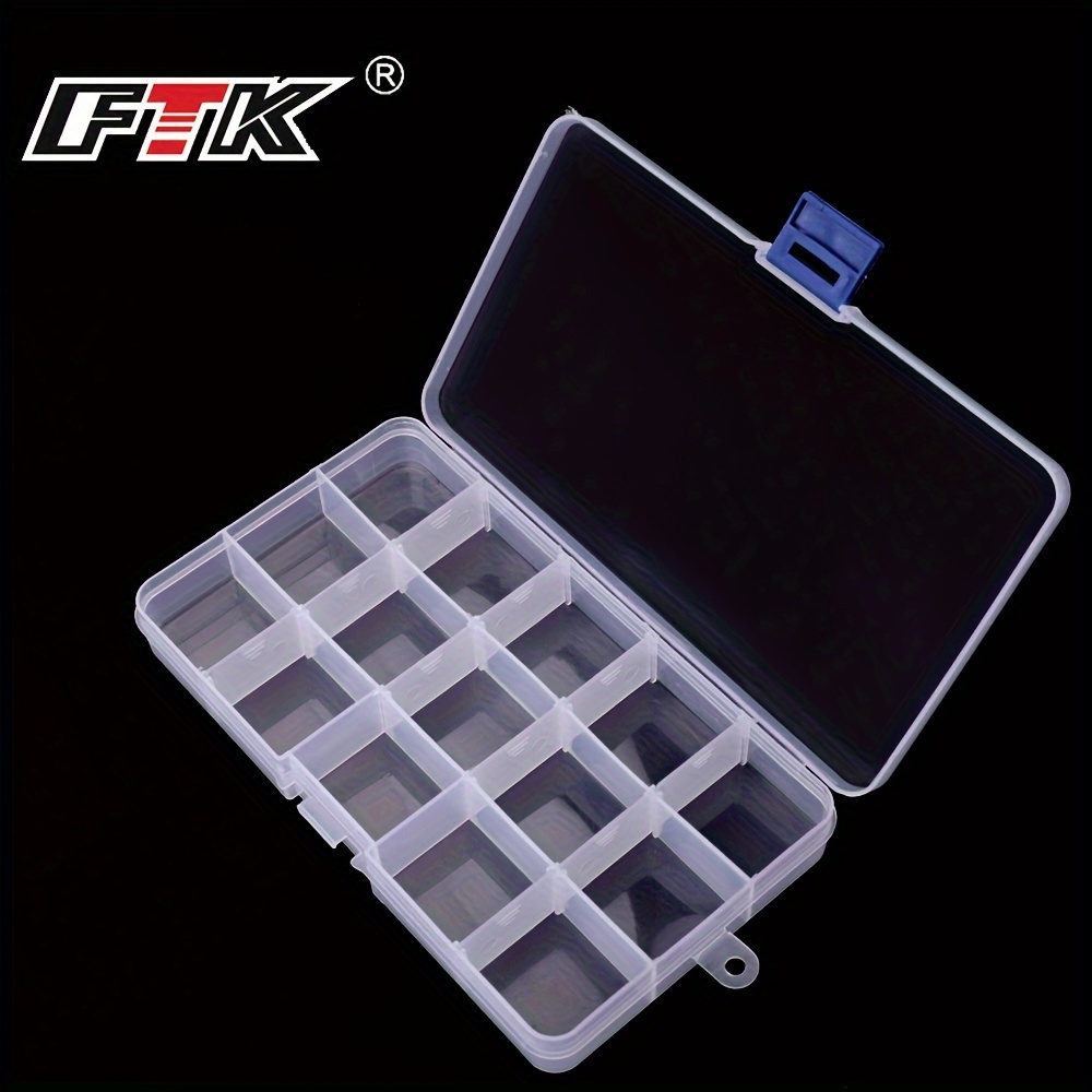 大量入荷 Fishing Tackle Boxes， Transparent Fish 3pcs 3700(Tray  Size:14x8.66x1.85) 海外 即決